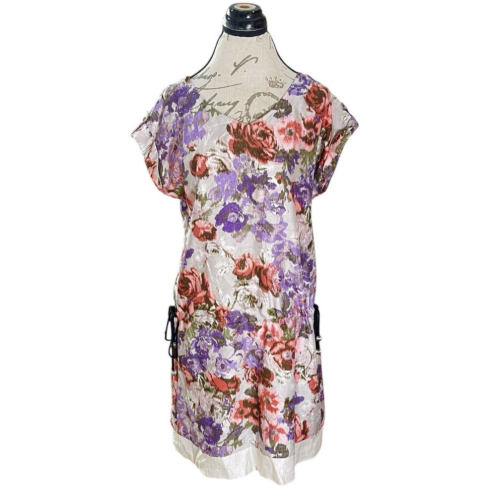 South To South Womens Dress Sz 38 US 6 Floral Boho Garden Brunch Spring Easter - Picture 2 of 12